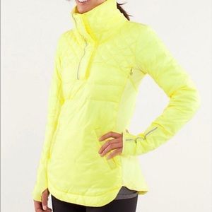 What the fluff lululemon pullover run jacket